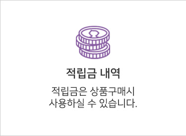 적립금 내역